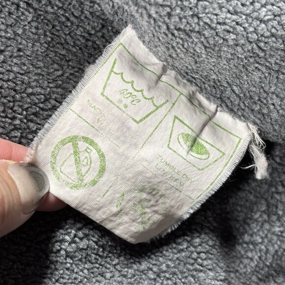 Wendy’s Unisex Coat Jacket Work Uniform Full Zip Fleece Lined Warm Black XL C28 - Picture 12 of 14